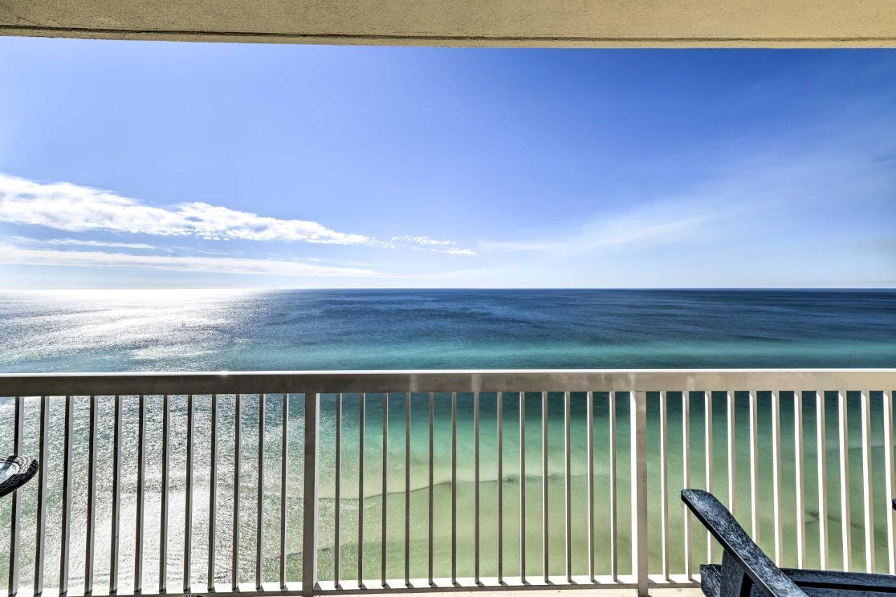 Oceanfront Panama City Beach Condo With Pool Access! Bagian luar foto
