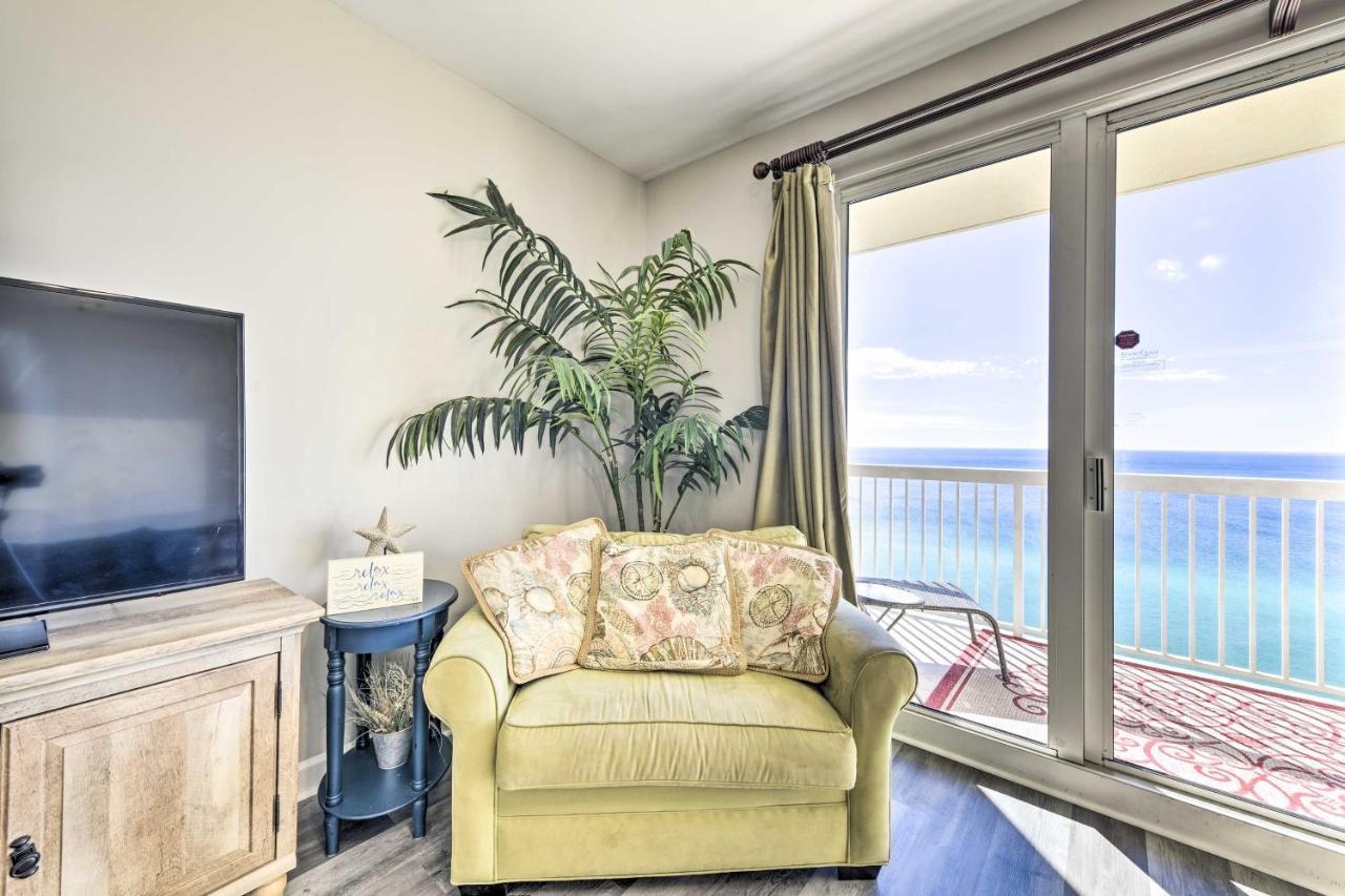 Oceanfront Panama City Beach Condo With Pool Access! Bagian luar foto