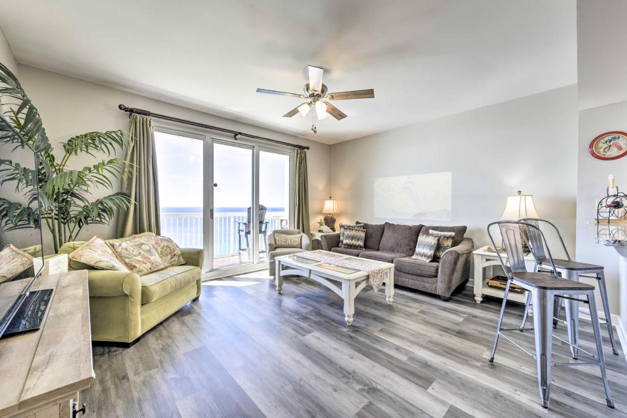 Oceanfront Panama City Beach Condo With Pool Access! Bagian luar foto
